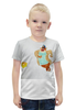 Заказать детскую футболку в Москве. Футболка с полной запечаткой для мальчиков Любитель сыра от mrs-snit@yandex.ru - готовые дизайны и нанесение принтов.