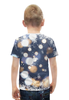 Заказать детскую футболку в Москве. Футболка с полной запечаткой для мальчиков Снежинки от THE_NISE  - готовые дизайны и нанесение принтов.