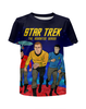 Заказать детскую футболку в Москве. Футболка с полной запечаткой для мальчиков Star Trek от cherdantcev - готовые дизайны и нанесение принтов.