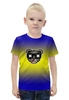 Заказать детскую футболку в Москве. Футболка с полной запечаткой для мальчиков Медведь от THE_NISE  - готовые дизайны и нанесение принтов.