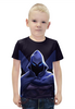 Заказать детскую футболку в Москве. Футболка с полной запечаткой для мальчиков VALORANT от weeert - готовые дизайны и нанесение принтов.