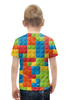 Заказать детскую футболку в Москве. Футболка с полной запечаткой для мальчиков Лего     от Nos  - готовые дизайны и нанесение принтов.