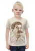 Заказать детскую футболку в Москве. Футболка с полной запечаткой для мальчиков Сталин от Рустам Юсупов - готовые дизайны и нанесение принтов.