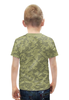 Заказать детскую футболку в Москве. Футболка с полной запечаткой для мальчиков Серо-Коричневый Камуфляж от armyshop - готовые дизайны и нанесение принтов.