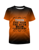 Заказать детскую футболку в Москве. Футболка с полной запечаткой для мальчиков Тимур the Legend от Claymann - готовые дизайны и нанесение принтов.
