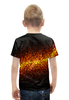 Заказать детскую футболку в Москве. Футболка с полной запечаткой для мальчиков огонь от THE_NISE  - готовые дизайны и нанесение принтов.