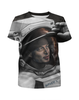 Заказать детскую футболку в Москве. Футболка с полной запечаткой для мальчиков SpaceX от The Spaceway  - готовые дизайны и нанесение принтов.