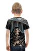 Заказать детскую футболку в Москве. Футболка с полной запечаткой для мальчиков Death (Смерть) от Илья - готовые дизайны и нанесение принтов.