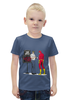 Заказать детскую футболку в Москве. Футболка с полной запечаткой для мальчиков flash от niggalay90 - готовые дизайны и нанесение принтов.