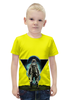 Заказать детскую футболку в Москве. Футболка с полной запечаткой для мальчиков Астронавт от queen  - готовые дизайны и нанесение принтов.