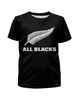 Заказать детскую футболку в Москве. Футболка с полной запечаткой для мальчиков All Blacks от rugby - готовые дизайны и нанесение принтов.