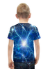 Заказать детскую футболку в Москве. Футболка с полной запечаткой для мальчиков Молекулы от THE_NISE  - готовые дизайны и нанесение принтов.