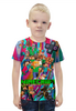 Заказать детскую футболку в Москве. Футболка с полной запечаткой для мальчиков Minecraft (Майнкрафт) от TheAndarz  - готовые дизайны и нанесение принтов.