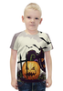 Заказать детскую футболку в Москве. Футболка с полной запечаткой для мальчиков Хеллоуин / Halloween от aleks_say - готовые дизайны и нанесение принтов.