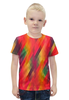 Заказать детскую футболку в Москве. Футболка с полной запечаткой для мальчиков Многоцветный от THE_NISE  - готовые дизайны и нанесение принтов.