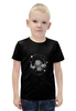 Заказать детскую футболку в Москве. Футболка с полной запечаткой для мальчиков Черная дыра от ISliM - готовые дизайны и нанесение принтов.