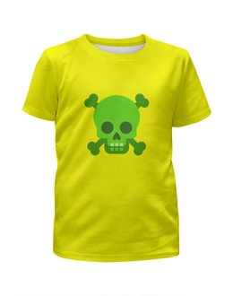 Заказать детскую футболку в Москве. Футболка с полной запечаткой для мальчиков черепушка  от THE_NISE  - готовые дизайны и нанесение принтов.