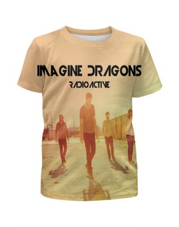 Заказать детскую футболку в Москве. Футболка с полной запечаткой для мальчиков Imagine Dragons от aleks_say - готовые дизайны и нанесение принтов.