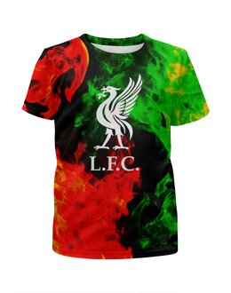 Заказать детскую футболку в Москве. Футболка с полной запечаткой для мальчиков Liverpool от THE_NISE  - готовые дизайны и нанесение принтов.