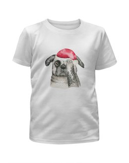 Заказать детскую футболку в Москве. Футболка с полной запечаткой для мальчиков Собака от THE_NISE  - готовые дизайны и нанесение принтов.
