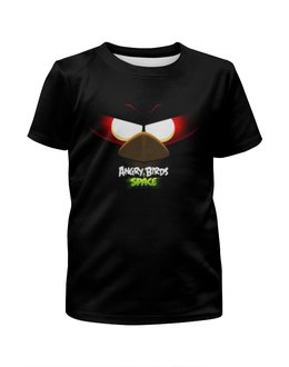 Заказать детскую футболку в Москве. Футболка с полной запечаткой для мальчиков Space (Angry Birds) от Аня Лукьянова - готовые дизайны и нанесение принтов.