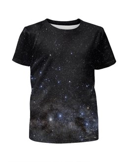 Заказать детскую футболку в Москве. Футболка с полной запечаткой для мальчиков Космос Space  от ksnkch - готовые дизайны и нанесение принтов.