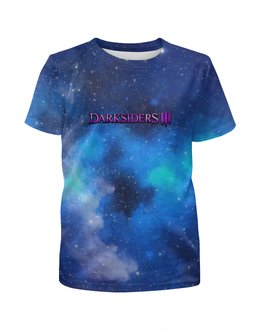 Заказать детскую футболку в Москве. Футболка с полной запечаткой для мальчиков Darksiders III от THE_NISE  - готовые дизайны и нанесение принтов.