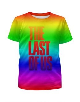 Заказать детскую футболку в Москве. Футболка с полной запечаткой для мальчиков The Last of Us от THE_NISE  - готовые дизайны и нанесение принтов.