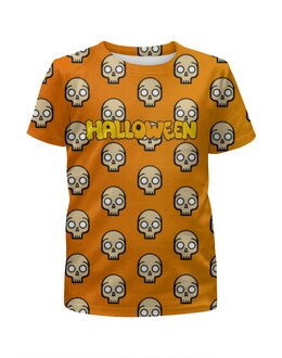 Заказать детскую футболку в Москве. Футболка с полной запечаткой для мальчиков Halloween   от THE_NISE  - готовые дизайны и нанесение принтов.