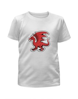 Заказать детскую футболку в Москве. Футболка с полной запечаткой для мальчиков дракон от THE_NISE  - готовые дизайны и нанесение принтов.