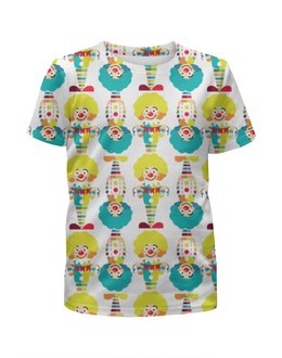 Заказать детскую футболку в Москве. Футболка с полной запечаткой для мальчиков Клоуны от T-shirt print  - готовые дизайны и нанесение принтов.