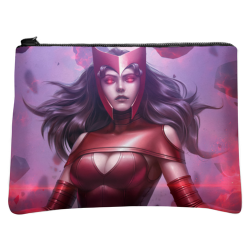 Заказать сумку в Москве. Косметичка с полной запечаткой Алая Ведьма / Scarlet Witch от Jimmy Flash - готовые дизайны и нанесение принтов.