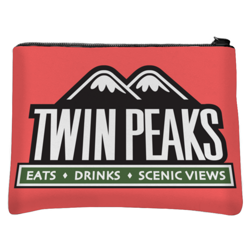 Заказать сумку в Москве. Косметичка с полной запечаткой Twin Peaks от Jimmy Flash - готовые дизайны и нанесение принтов.