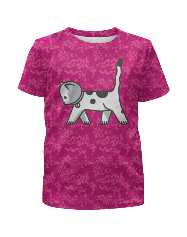 Printio Футболка с полной запечаткой для девочек Милый котёнок printio футболка с полной запечаткой для девочек котёнок