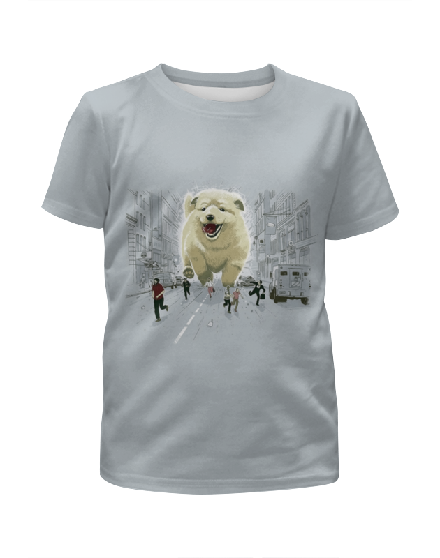 Printio Футболка с полной запечаткой для девочек Большая собака printio футболка с полной запечаткой для девочек большая волна