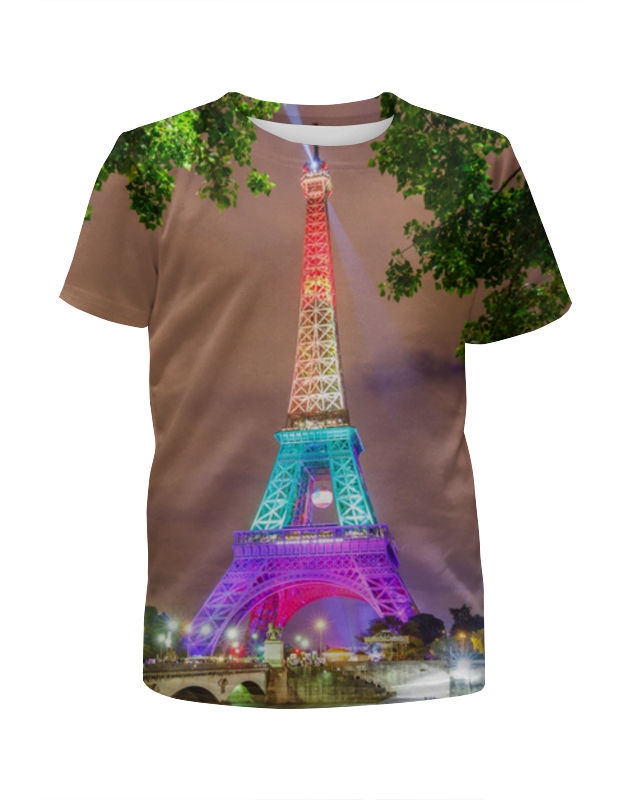 Printio Футболка с полной запечаткой для девочек Париж эйфлева башня printio футболка с полной запечаткой для мальчиков париж эйфлева башня