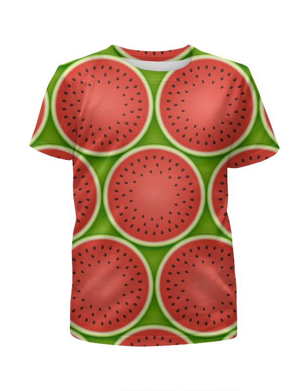 Printio Футболка с полной запечаткой для девочек Арбузы printio футболка с полной запечаткой для девочек арбузы