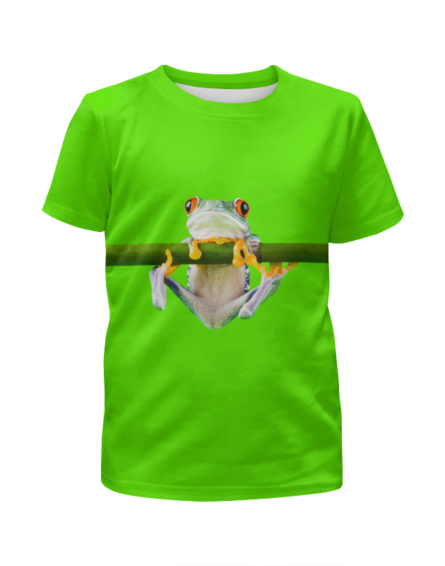 Printio Футболка с полной запечаткой для девочек Лягушка printio футболка с полной запечаткой для девочек лягушка