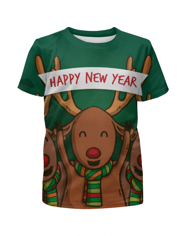 Printio Футболка с полной запечаткой для девочек Happy new year 2016! printio футболка с полной запечаткой для девочек happy new year 2016
