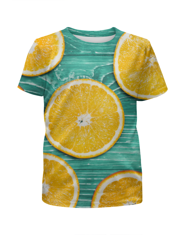 Printio Футболка с полной запечаткой для девочек Апельсины printio футболка с полной запечаткой для девочек апельсины