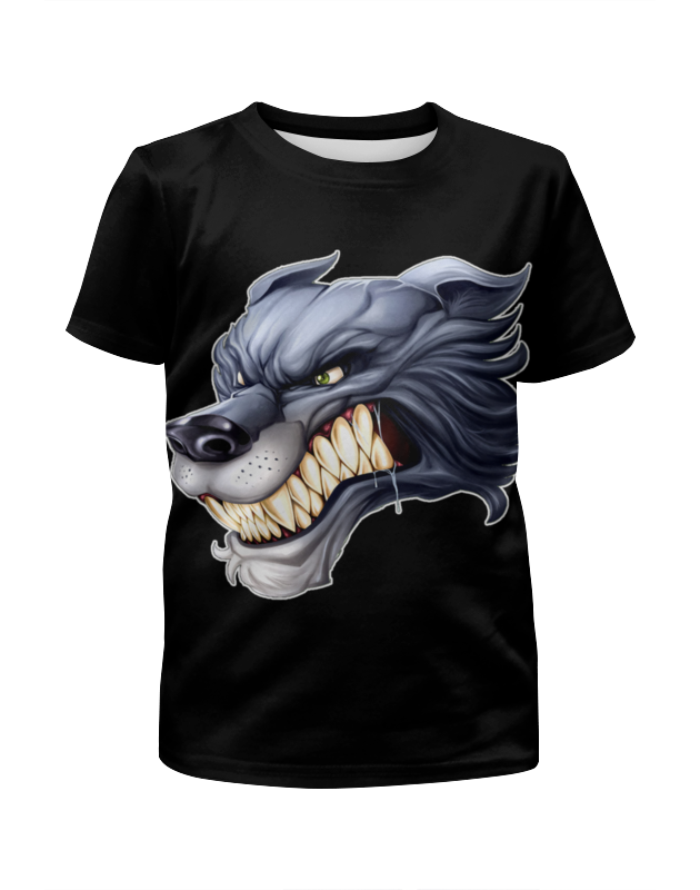 Printio Футболка с полной запечаткой для девочек Волк printio футболка с полной запечаткой для девочек волк в ночи