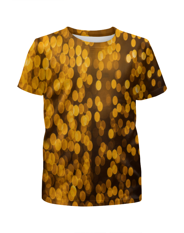 Printio Футболка с полной запечаткой для девочек Золотой printio футболка с полной запечаткой для девочек золотой песок