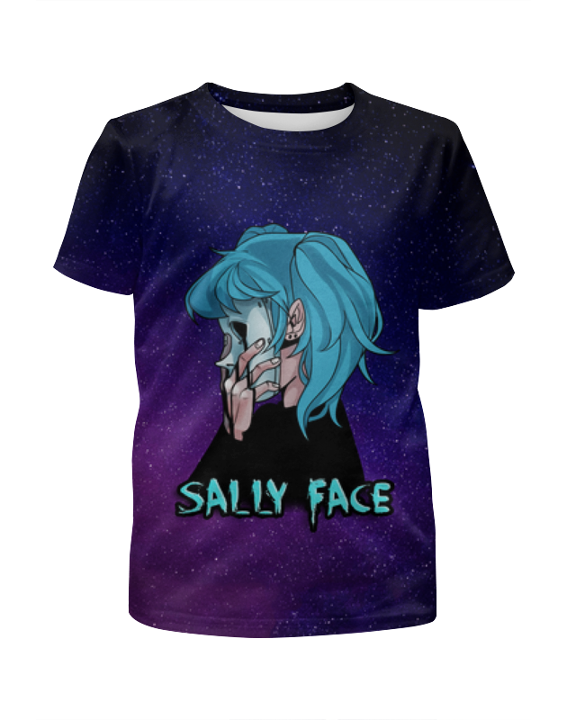 Printio Футболка с полной запечаткой для девочек Sally face