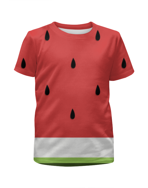 Printio Футболка с полной запечаткой для девочек Арбуз 3d printio футболка с полной запечаткой мужская арбуз 3d