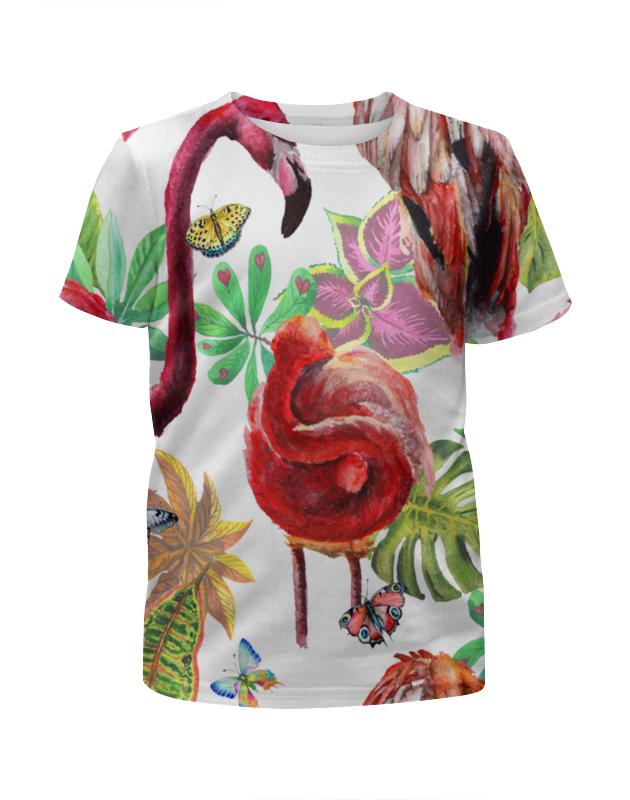 Printio Футболка с полной запечаткой для девочек Птица printio футболка с полной запечаткой для девочек птица кардинал