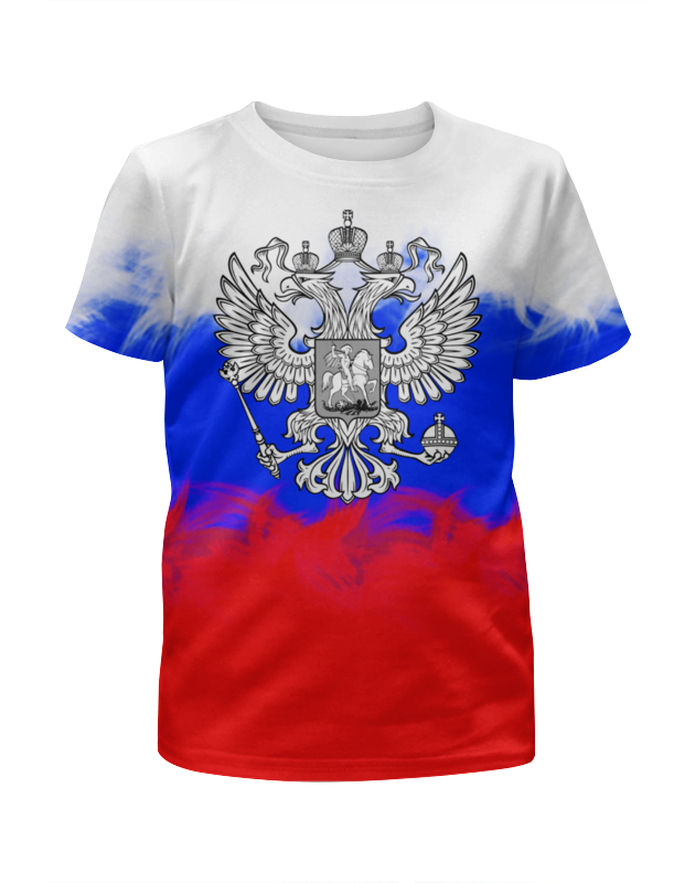 Printio Футболка с полной запечаткой для девочек Россия printio футболка с полной запечаткой для девочек вперед россия