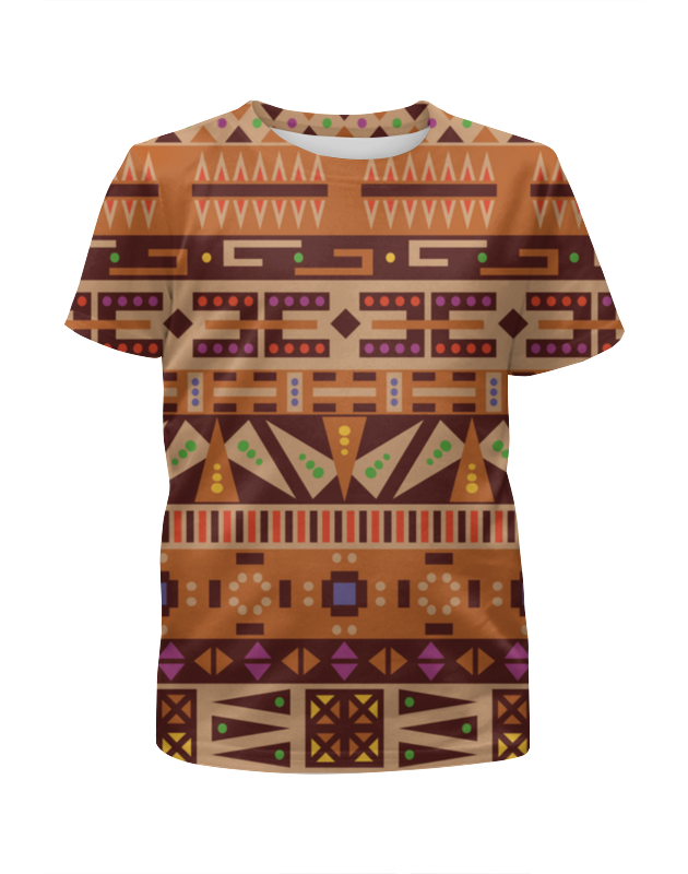 Printio Футболка с полной запечаткой для девочек Ethnic printio футболка с полной запечаткой для мальчиков ethnic