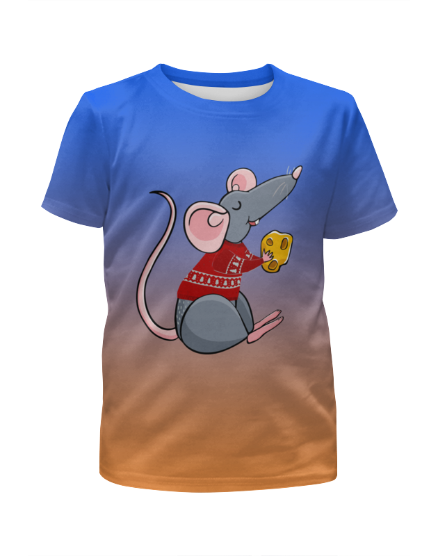 Printio Футболка с полной запечаткой для девочек Мышонок printio футболка с полной запечаткой для девочек смешной мышонок