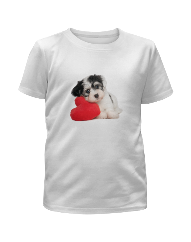 Printio Футболка с полной запечаткой для девочек Щенок printio футболка с полной запечаткой для девочек забавный щенок