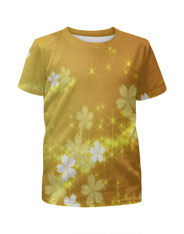 Printio Футболка с полной запечаткой для девочек Цветы printio футболка с полной запечаткой для девочек цветы